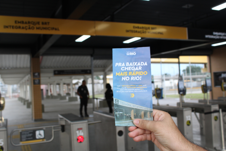 Queimados passa a contar com ligação direta ao Terminal BRT Metropolitano em Irajá