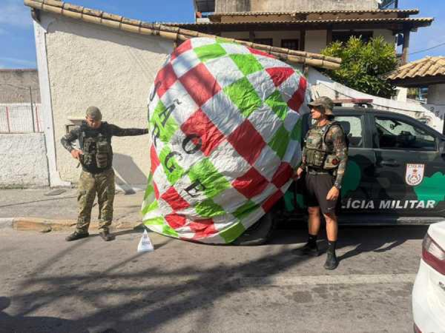 Em 40 dias, Polícia Militar apreende 31 balões e reforça alerta durante o período junino