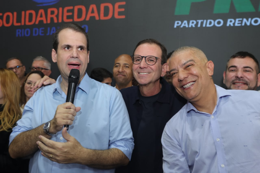 Solidariedade e PRD selam aliança com Paes rumo ao Guanabara