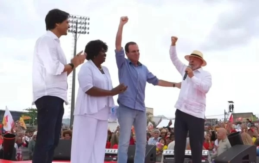 Lula e Paes lançam a campanha em Bangu, reforçam aliança no Rio e defendem união para recuperar o estado